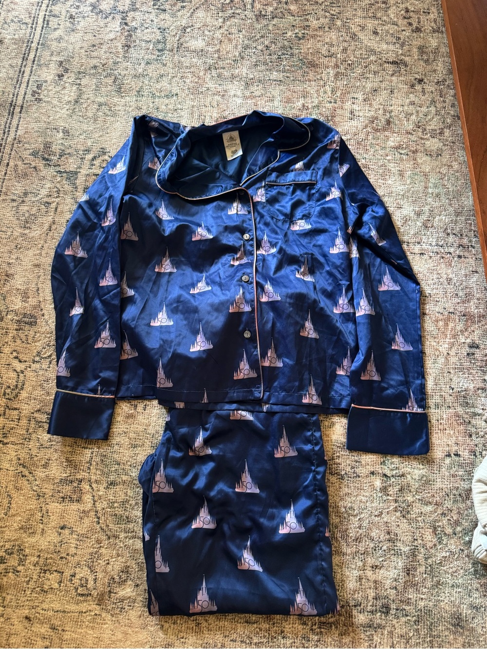 Disney 50th Anniversary castle women’s pajamas